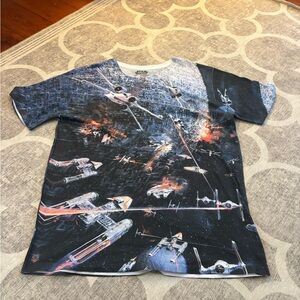 Star Wars Blue and White T-Shirt